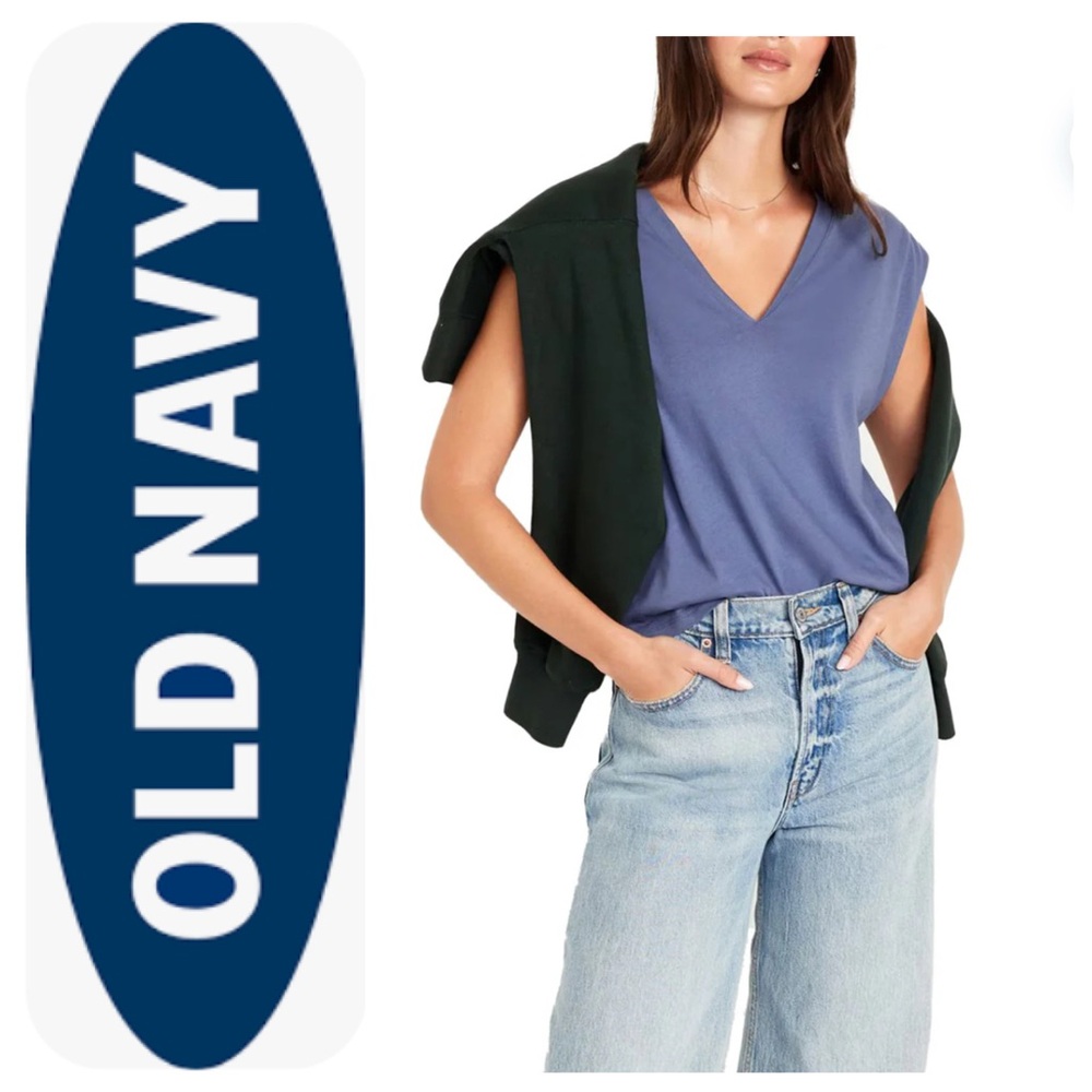Old Navy Sleeveless Wedge Tee